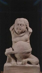 Yaksha, Ahichhatra (red sandstone) द्वारा इंडियन स्कूल