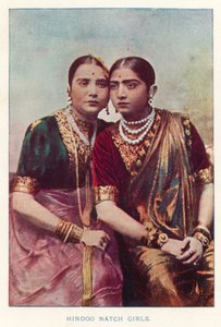 भारतीय मूल निवासी: हिंदू नाच गर्ल्स (रंगीन फोटो)