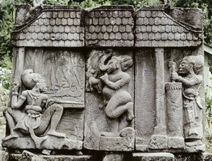 लोहार दृश्य (ज्वालामुखी पत्थर)