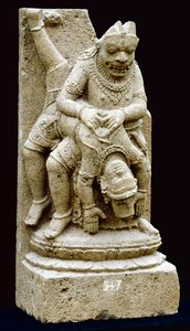विष्णु नरसिंह के रूप में (andesite)