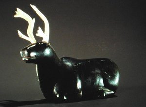 Moose, केप डोर्सेट (साबुन का पत्थर) से द्वारा इनुइट स्कूल
