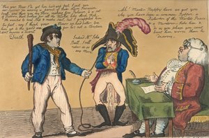 टो में लंगोट, 1803 (हाथ से रंग की नक़्क़ाशी) द्वारा इसहाक क्रूशांक