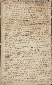द हंटिंग ऑफ़ द ग्रीन ल्योन, रेक्टो, c.1700 द्वारा आइजैक न्यूटन