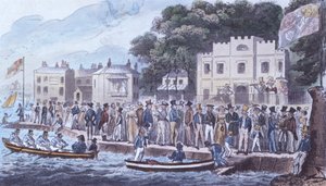 1825 में गौओं का प्रचार द्वारा आइजैक रॉबर्ट क्रूइशांक