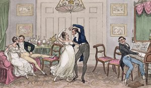 एक परिचय: पियरे एगन, 1821 (रंगीन एक्वाटिंट) द्वारा &39;लाइफ इन लंदन&39; से तर्क, जेरी, टॉम और कोरिंथियन केट के समलैंगिक क्षण द्वारा इसहाक, रॉबर्ट और जॉर्ज क्रूशांक