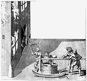 फायर इंजन, आइजैक डे कॉज नोवेल इंवेंशन डे लीवर एलौ प्लस हॉल्ट, 1664 से