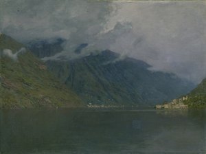 कोमो झील, 1876। द्वारा इसहाक इलिच लेविटन