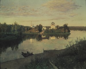 द इवनिंग रिंगिंग, 1892 द्वारा इसहाक इलिच लेविटन