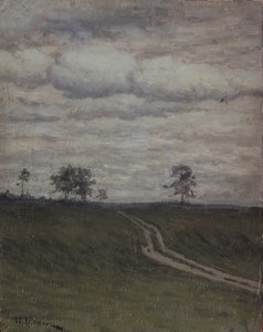 गोधूलि, 1899 द्वारा इसहाक इलिच लेविटन