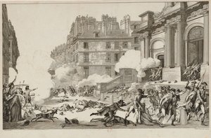 13 विक्रेता। पेरिस में 1797 में रॉयलिस्ट विद्रोह का नेपोलियन बोनापार्ट का शमन।