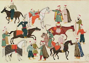 सुश्री 1671 ए हॉर्स मार्केट, c.1580 द्वारा इस्लामी स्कूल