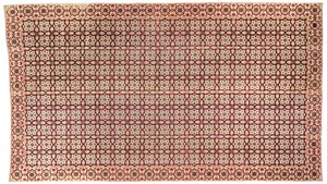 समर फ्लोर कवरिंग, c.1650 (धातु के धागे के साथ मखमल और रेशम) द्वारा इस्लामी स्कूल