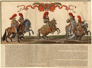 1662, 1670 में पेरिस में ग्रैंड कैवलकेड दिया गया।