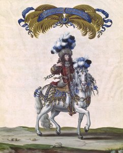 5 जून 1662 को ट्यूलरी के सामने लुई XIV (1638-1715) द्वारा दिए गए कार्ल्सल का हिस्सा, तुर्की के सम्राट के रूप में प्रिंस ऑफ कॉनडे