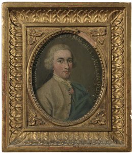 संगीतकार बालदासारे गैल्लुपी 1706-1785, 1751 का चित्र द्वारा इतालवी मास्टर