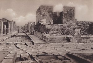 एम्पियो डेला फोर्टुना, फॉर्च्यून का मंदिर (बी / डब्ल्यू फोटो) द्वारा इतालवी फोटोग्राफर