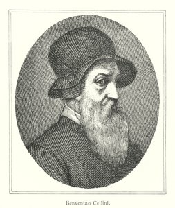 Benvenuto Cellini (उत्कीर्णन) द्वारा इतालवी स्कूल