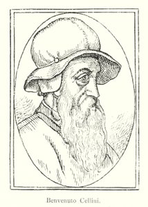Benvenuto Cellini (उत्कीर्णन) द्वारा इतालवी स्कूल