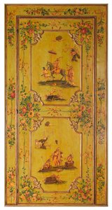 सीए' रेज़ोनिको, वेनिस, सीए से दरवाजा। 1760 (लकड़ी, तेल लाह, गिल्ट) द्वारा इतालवी स्कूल