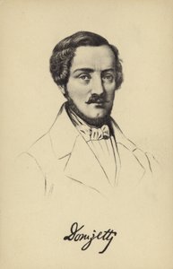 गेटानो डोनिज़ेट्टी, इतालवी संगीतकार (1797-1848) द्वारा इतालवी स्कूल