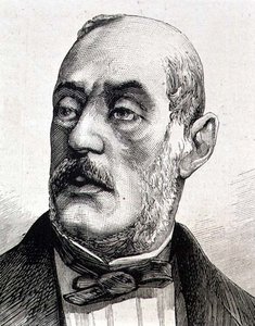ग्यूसेप फेरारी (1811-1876) इतालवी इतिहासकार और राजनीतिक दार्शनिक (उत्कीर्णन) द्वारा इतालवी स्कूल