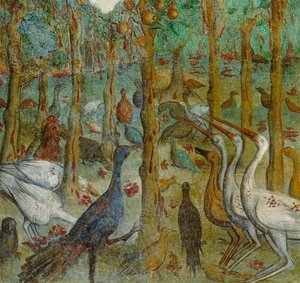 Gli alberi suderanno sangue, (पेड़ों का खून पसीना), जॉन के रहस्योद्घाटन का विस्तार द्वारा इतालवी स्कूल