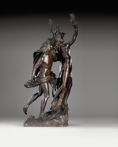 अपोलो और डैफने का समूह, जियानलोरेंज़ो बर्ननी के बाद, c.1722 द्वारा इतालवी स्कूल