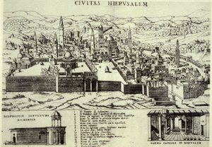 जेरूसलम, 1581 द्वारा इतालवी स्कूल