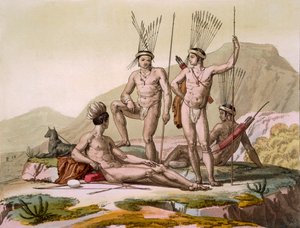 केप के कोरह हॉटटनोट्स, c.1820s30 द्वारा इतालवी स्कूल