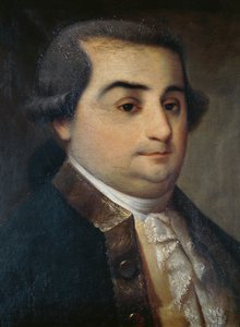 एक अज्ञात लोम्बार्ड कलाकार द्वारा पेंटिंग, सेसारे बेकेरिया (1738-1794), इतालवी न्यायविद, दार्शनिक और राजनीतिज्ञ का पोर्ट्रेट द्वारा इतालवी स्कूल