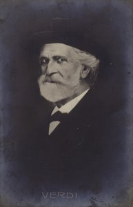 Giuseppe Verdi का चित्र द्वारा इतालवी स्कूल
