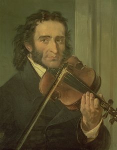 निकोलो पगनिनी का पोर्ट्रेट (1782-1840)