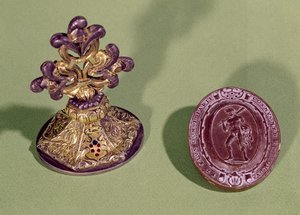 कोसिमो डी मेडिसी की सील (1519-74) द्वारा इतालवी स्कूल