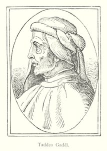 Taddeo Gaddi (engraving) द्वारा इतालवी स्कूल
