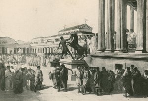सिविल फोरम में चुनाव (gravure) द्वारा इतालवी स्कूल