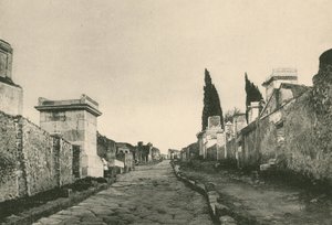 कब्रों की सड़क जैसा कि यह है (गुरुत्वाकर्षण) द्वारा इतालवी स्कूल