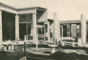 वेट्टिी के घर में विरिडेरियम। जैसा कि यह है (गुरुत्वाकर्षण) द्वारा इतालवी स्कूल