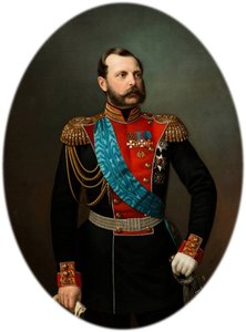 सम्राट अलेक्जेंडर II का चित्र 1818-1881, 1860 द्वारा इवान अलेक्सेविच ट्यूरिन