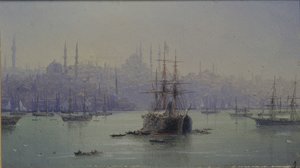 गोल्डन हॉर्न, 1895 द्वारा इवान कोन्स्टेंटिनोविच आइवाज़ोव्स्की