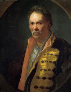 एक हेटमैन इवान माज़ेपा का पोर्ट्रेट, 1720 का