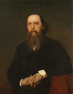 लेखक मिखाइल साल्टीकोव-शाद्रिन 1826-1889, 1879 के चित्र द्वारा इवान निकोलाइविच क्राम्स्कोय
