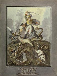 1812. रूपक, 1813 द्वारा इवान फिलिपोविच तुपेलेव