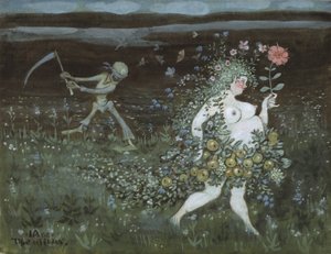 जीवन और मृत्यु, 1905 द्वारा इवर एक्सल हेनरिक एरोसियस