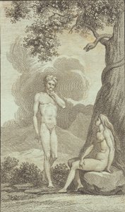 इवाल्ड के quot;एडम एंड ईवquot; के लिए चित्रण। चतुर्थ द्वारा जेएफ क्लेमेंस