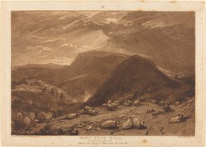 हिंद हेड हिल, 1811 प्रकाशित। द्वारा जोसेफ मैलॉर्ड विलियम टर्नर