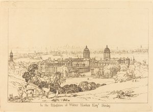 लंदन से ग्रीनविच, 1811 में प्रकाशित। द्वारा जोसेफ मैलॉर्ड विलियम टर्नर