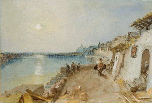 रिट्ज, सौमुर के पास, c1830 द्वारा जोसेफ मैलॉर्ड विलियम टर्नर