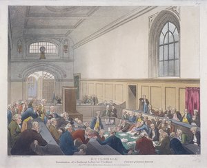 कोर्ट ऑफ़ किंग्स बेंच, गिल्डहॉल, लंदन, 1808