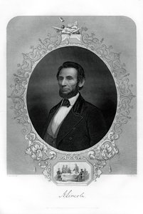राष्ट्रपति अब्राहम लिंकन, अमेरिकी राजनीतिज्ञ, 1862-1867। द्वारा जेसी मैकरै