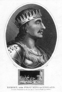 वेसेक्स के राजा एगबर्ट, सभी इंग्लैंड के पहले राजा, 1803।